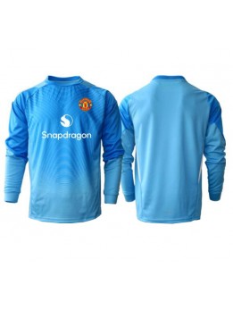 Muži Futbalové oblečenie Manchester United Brankarsky 2025-26 Dlhy Rukáv - Domáci